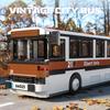 558PCS Retro City Bus Building Blocks Autumn Parade The Bus Model Bricks Desktop Decoration Diy Toys For Kids Holiday Gifts