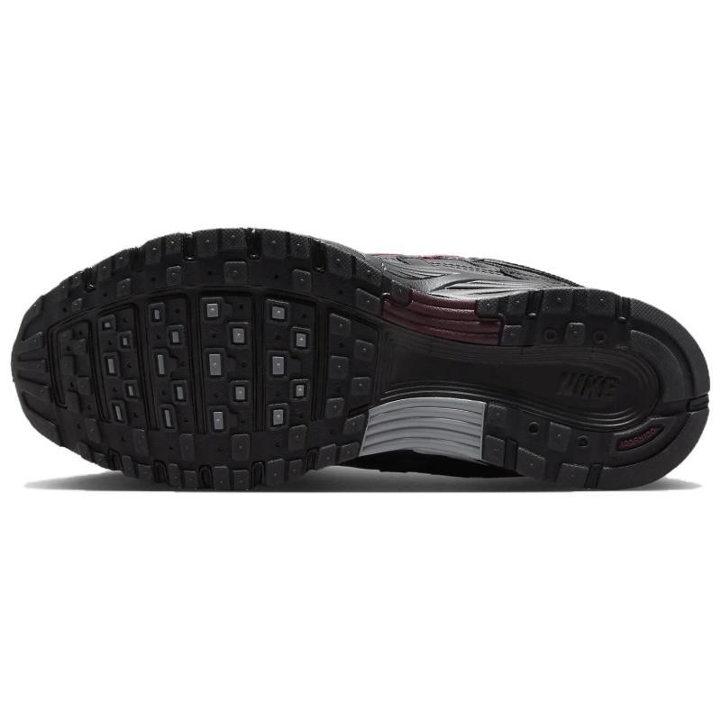 Nike P 6000 Черные Бордовый Краш Женские Кроссовки HQ4054-001