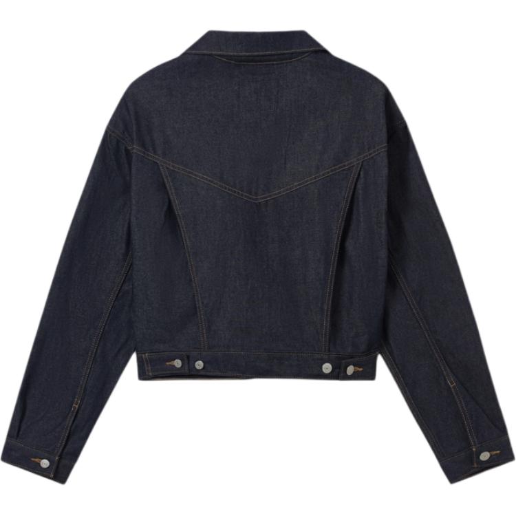 Levi's Мужская джинсовая куртка свободного кроя Темно-синий A5782-0067
