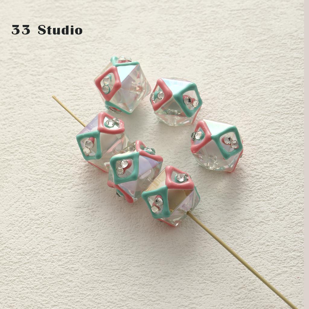 Тяжелая специальная дрель, бусины с ручной росписью, аксессуары «сделай сам», комплект материалов, цепочка для мобильного телефона, автомобильный кулон, бусины-проставки, браслет