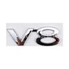 V6 V8 labeling is suitable for Prado, metal label, overbearing modified logo Rand Coluzer tail label