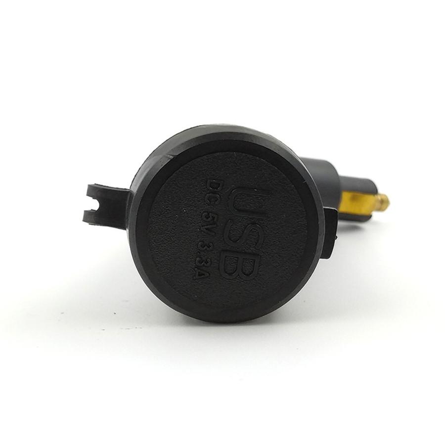 Для мотоцикла BMW Hella Розетка прикуривателя 5 В 3,3 А Портативный двойной USB адаптер питания Штекер с пылезащитной крышкой Для iPhone