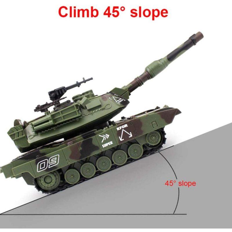 1:32 RC Battle Tank Тяжелый большой интерактивный игрушечный автомобиль с дистанционным управлением и моделью стреляющих пуль