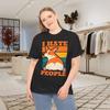 I Hate People Corgi Dog Funny Retro Graphic T-shirt