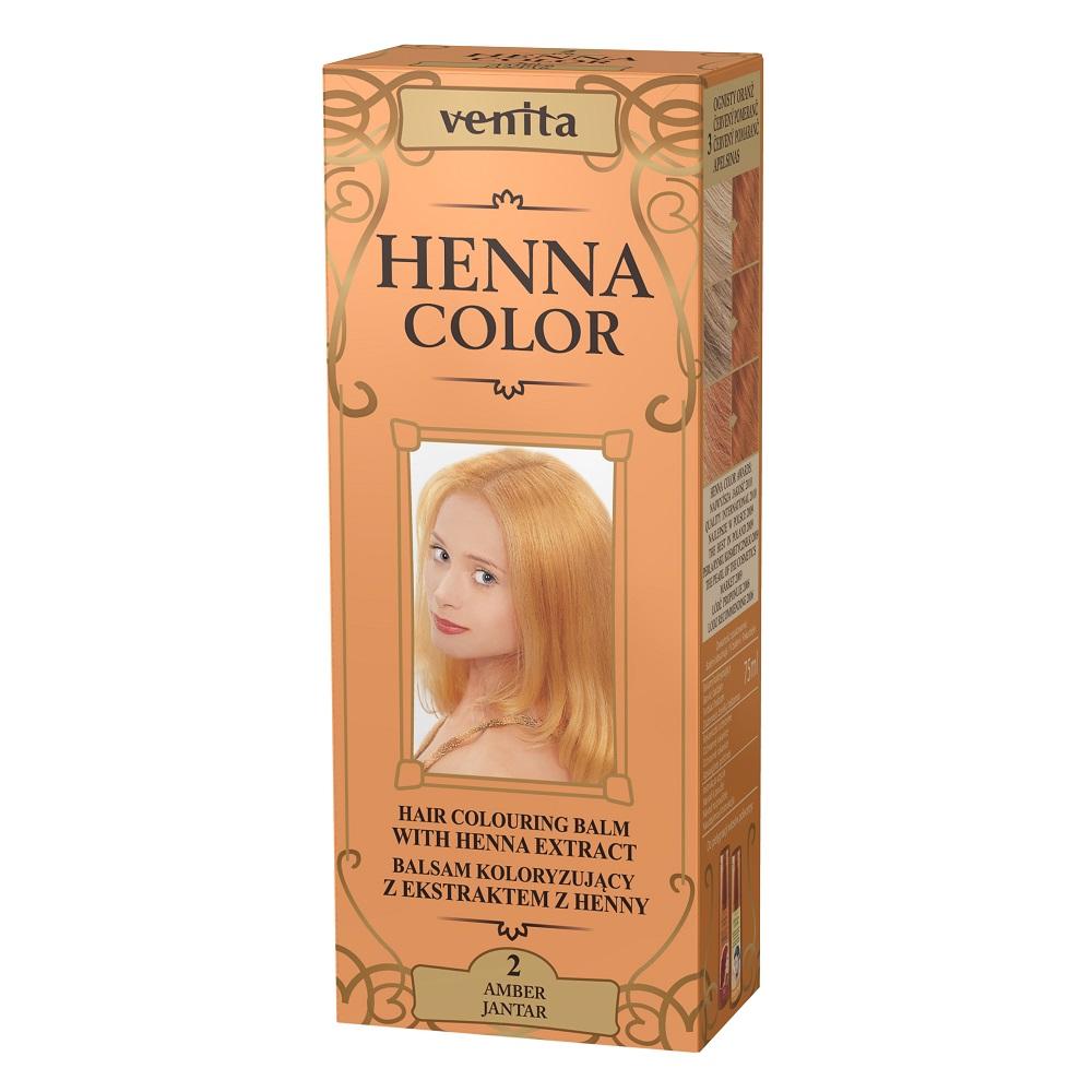 Venita Radiant Amber Hair Tint with Organic Henna - 75ml