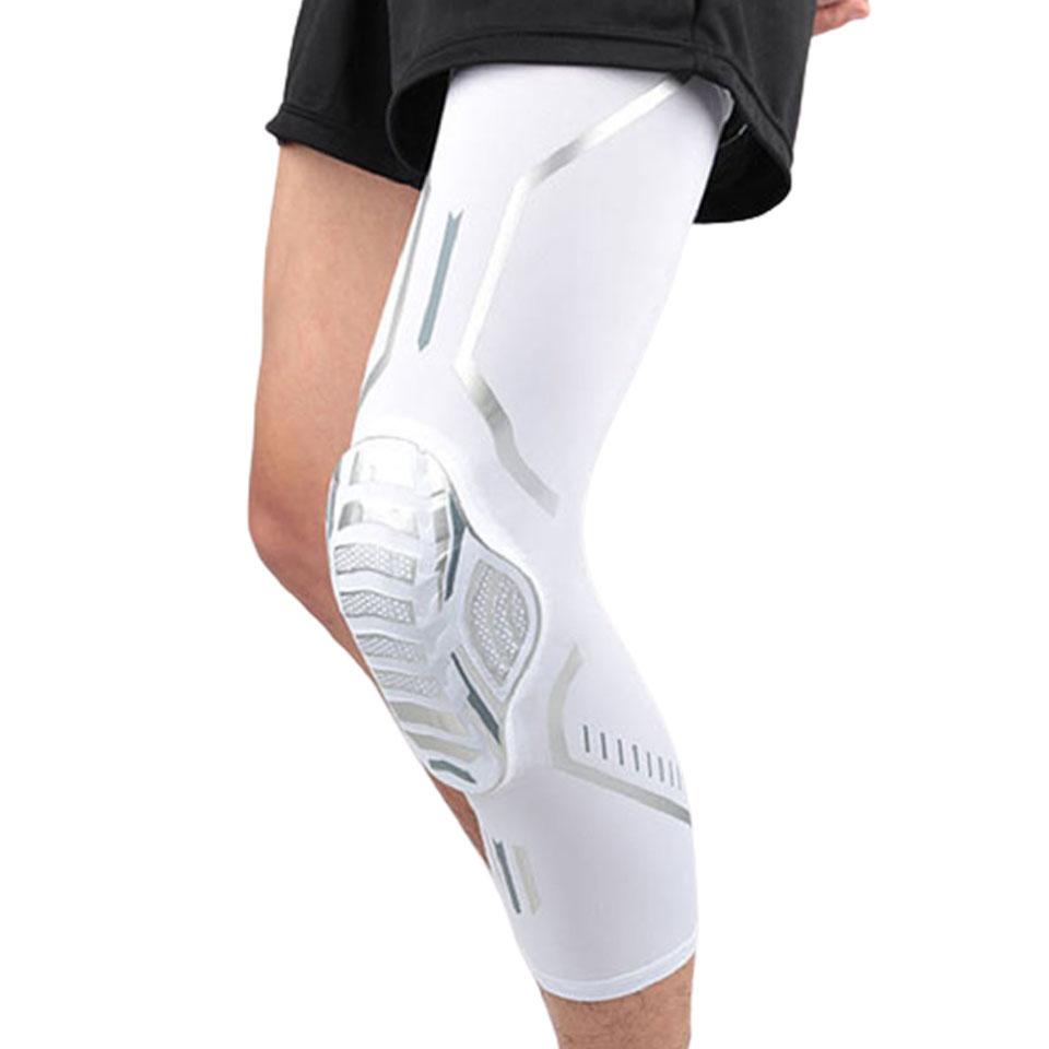 1Pcs Sports Cycling Knee Pads Stretch Warm Leg Warmers Honeycomb Impact Protection Patella Protection Basketball Soccer