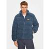 Winter Jacket Teddy Pile 54068, Navy Blue, Regular Fit