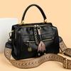 Women Soft PU Leather Top-Handle Bags Luxury Designer Handbags Ladies Large Shoulder Crossbody Bag Casual Tote Commuting Messenger Bag