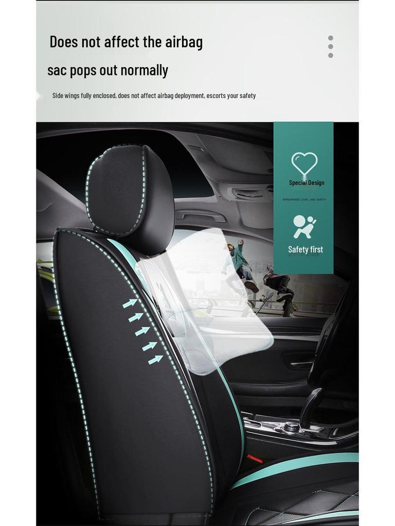 2021 Universal Cartoon Car Seat Cushion & Cover for All Seasons