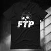 FTP | Одежда в стиле Хорроркор | Готическая одежда | Дерзкая футболка с черепом Унисекс