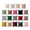 Imitation Rabbit Fur Pillowcase, Soft Plush Vertical Strip Design Throw Pillow Case, Decorative Cushion Cover for Sofa Bed Chair