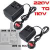 AC 110V/120V 50Hz/60Hz Преобразователь напряжения Конвертер Дорожный адаптер питания Вилка Великобритании Черный 200Вт / 300Вт