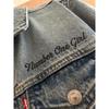 Used [Rare  Official Product] Levi's ROS Custom Denim Jacket with Charm
