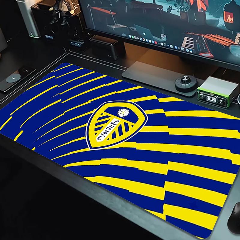 Leeds United Mouse Pad Large Gaming Table Cushion Non-slip Laptop Tablet Big Mousepad XXL Mat Mini PC Playmat With Lock edge_xia