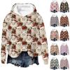 Women's Knit Sweater Cute Shirt Fall Crewneck  Pullover Tops Hoodied Sweatshirt