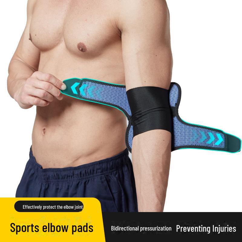 Men's Breathable Sports Elbow Pads for Joint Protection - Ideal for Tennis, Basketball, Badminton, and Fitness Activities