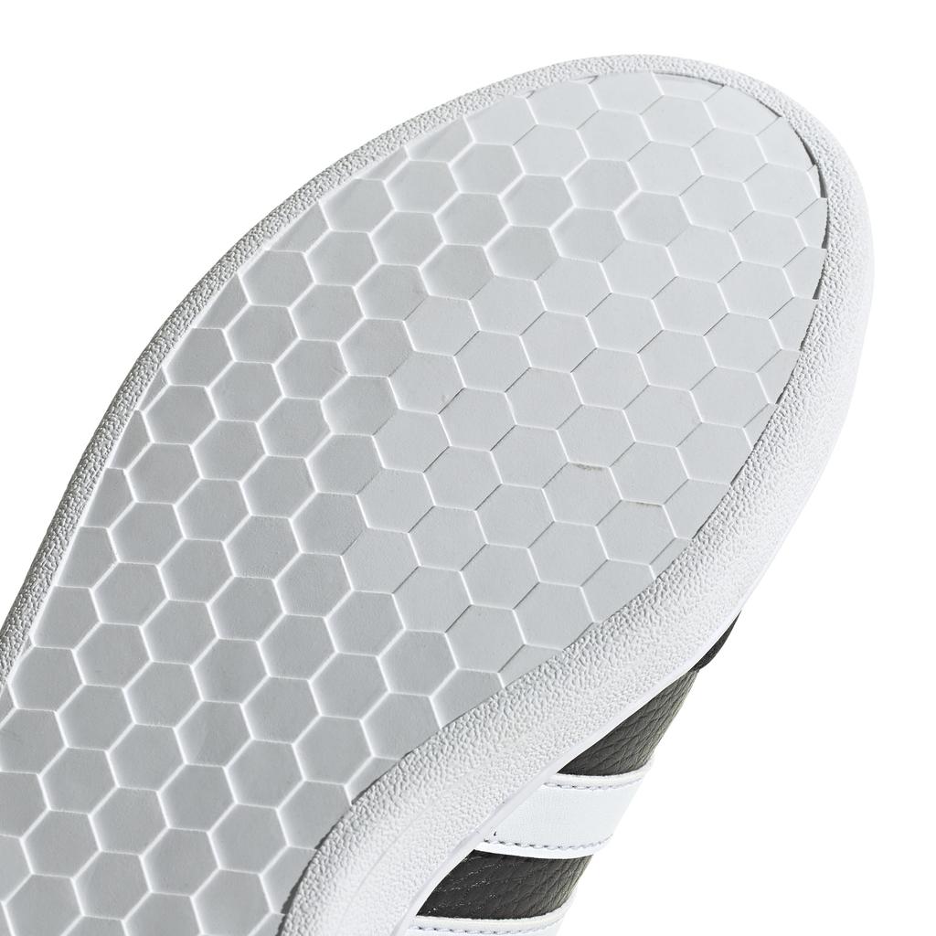 Adidas Grand Court SE Core Gray Size Cm Sneakers, Black/Footwear White/Dub (FW6690), 27.5