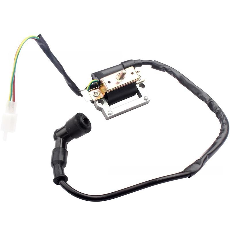 For CDI Ignition Coil With Mount Bracket Ignition Coil For 50CC 125CC Dirt Bikes Motorcycle Accessories Ignition Coil Replace