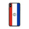 Coque iPhone - Drapeau Paraguay - iPhone XS Max - Souple - Multicolore - Silicone Transparent