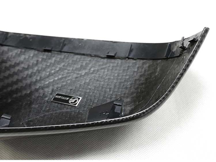 Tesla Model Y Carbon Fiber Rearview Mirror Cover - Dry Carbon Replacement Cap Accessories