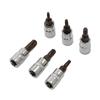 Для набора бит Torx T10-T40, 6 шт., 1/4 дюйма, шестигранный хвостовик, изготовлен из хромованадиевой стали для надежной работы