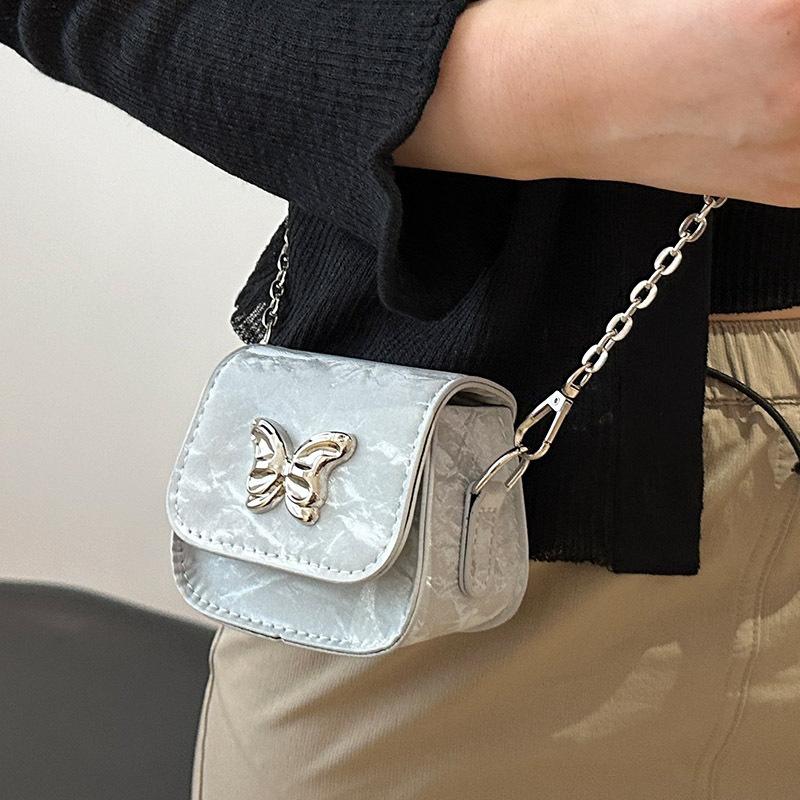 Мини-сумка для губной помады, женская летняя модная сумка-мессенджер, женская иностранная универсальная модная сумка через плечо с цепочкой