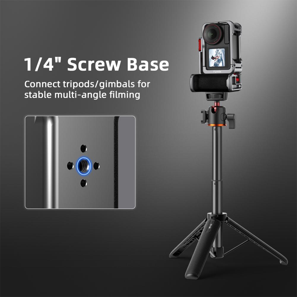 Aluminium Alloy Metal Frame Protective Frame Cage Cold Shoe Expansion Extended Holder Mount Handle Grip Kit for Action 5 Pro 4 3