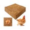 6Pcs Square Hens Bedding Mat Freeze-proof Reptile Box Mat Chicken Hatch Pads  Livestock