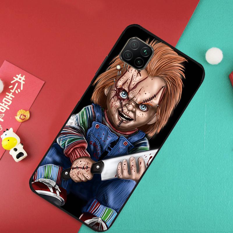 Чехол для телефона Huawei Nova Y91 Y61 Y60 Y70 Y90 Nova 9 SE 10 11i 8i 3i P20 P30 Pro P40 Lite с изображением куклы Чаки из фильма ужасов