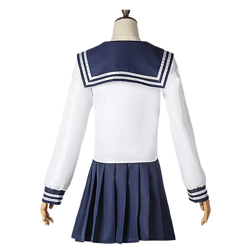 Аниме Jujutsu Kaisen Riko Amanai Косплей Костюм Amanai Riko JK форма парик костюм женские костюмы на Хэллоуин