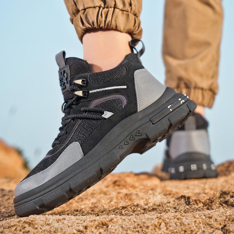 Martin Boots Men's Shoes Autumn and Winter 2025 New British High-top Tooling Platform Sports and Leisure Mid-top Short Boots