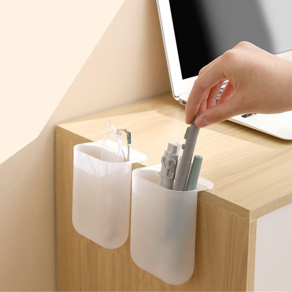 Supplies Student Stationery Hangable Pencil Box Desktop Storage Box Pen Container Paste Pencil Box