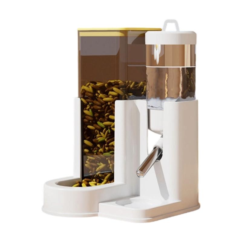 Automatic Hamster Feeder and Water Dispenser with Touch Sensitive Pin Design for Safe Drinking and Easy Monitor