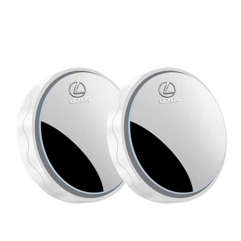New Car Auxiliary Rearview Mirror Wide-angle 360° Adjustable For Lexus ES