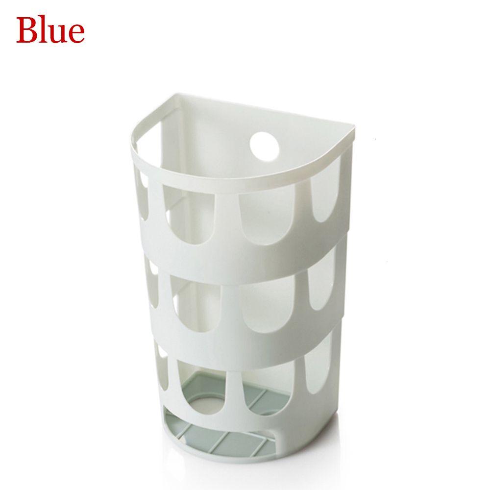Multipurpose Sundries Rack Garbage Bags Plastic Bag Container Wall-mounted Tableware Organizer