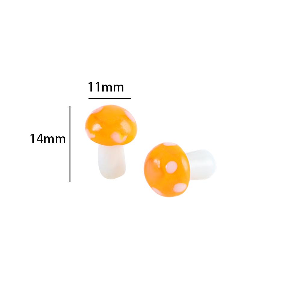 Браслет Серьги Ручная работа Грибные бусины Аксессуары для изготовления украшений Стеклянные россыпные бусины DIY Поделки