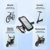Waterproof Motorcycle Bike Mobile Phone Holder Support Universal 360° Swivel Adjustable Phone GPS Navigation Bracket