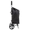 Atmosphera Alu 2-wheel Folding Market Trolley - Black
