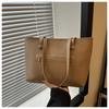 Stylish Vintage Large Capacity Tote Bag For Women In Chic Colors For Daily Use