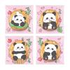 Panda Frosted Self-Adhesive Baking Snack Bags