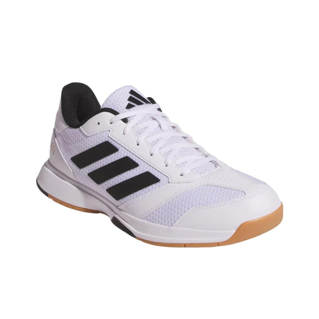 adidas Ligra 8 Indoor Белые Черные Мужские Кроссовки Облачно-белый Основной черный JI1505