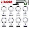 2/4/6/8 Pcs Stainless Steel Awning Rail Stoppers 6mm Stops Motorhome Campervan Caravan Awning Rail /Tarpaulin Stoppers