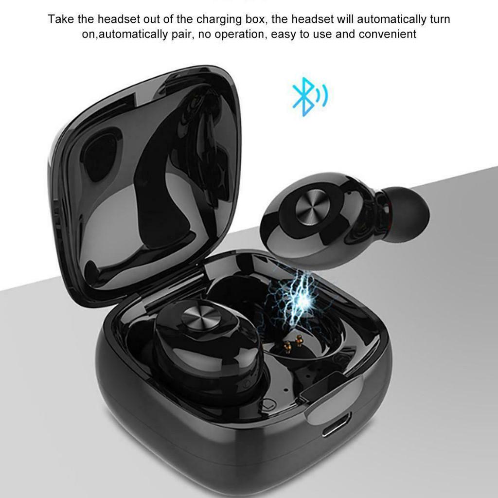 XG12 Bluetooth 5.0 наушники беспроводные водонепроницаемые мини-вкладыши HIFI гарнитура