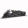 Building Blocks Urban Transportation Series BIGBOY Steam Train Model Assembled Toys 1608pcs