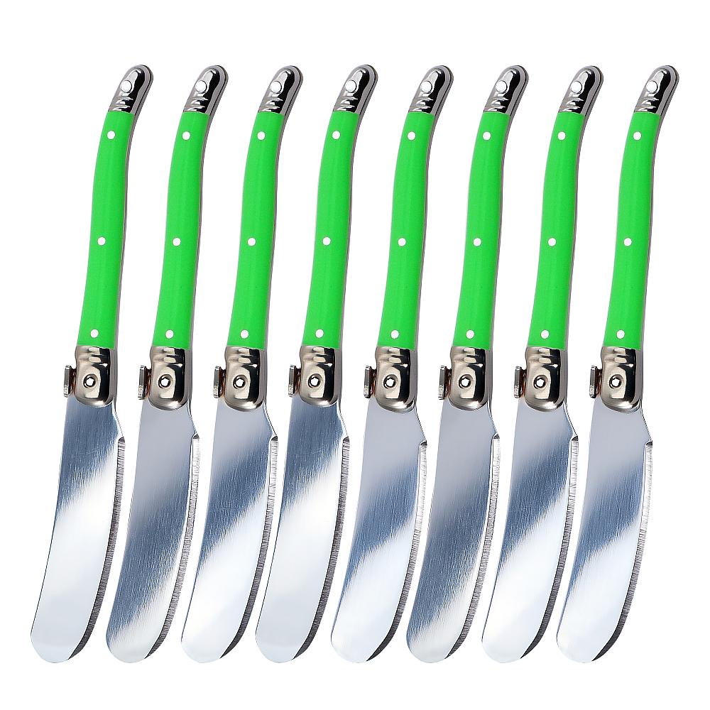 8Pcs Colorful Cheese Knife Set Butter Spatula Knife Cheese slicer Cream Jam spreader Dessert cutting knife Baking tool