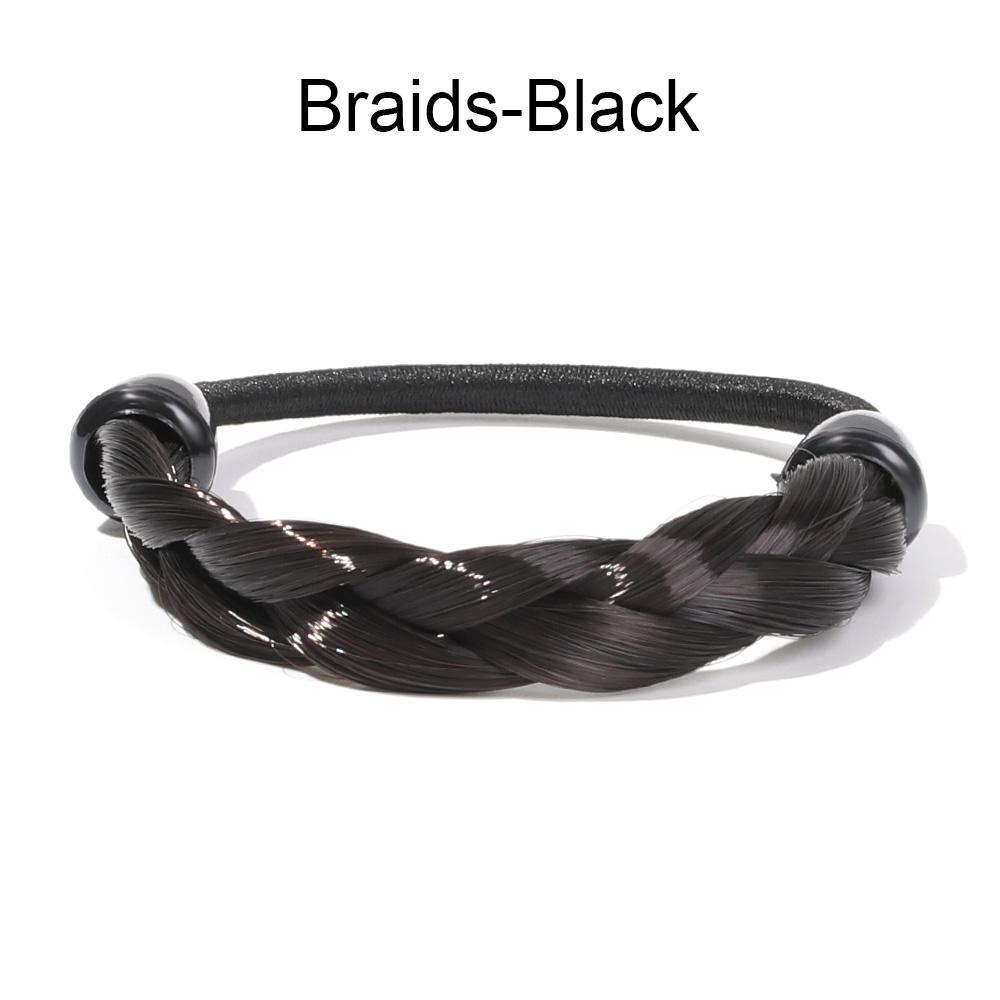 High Quality Multicolor Wig Elastic Band Headwear Head Rope Hair Ring