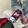 Бархатный Вышитый Чехол для Телефона «Мирная Радость Маленькая Лошадка» для iPhone 14/15/16 Pro Max/17, Высококлассный