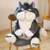 15-60 см Милый Кот Аниме Каваи Мультяшная Плюшевая Игрушка Набитая Мягкая Черная Кошка Кукла Животное Подушка Подарок на День Рождения Хэллоуин Для Детей Девочки
