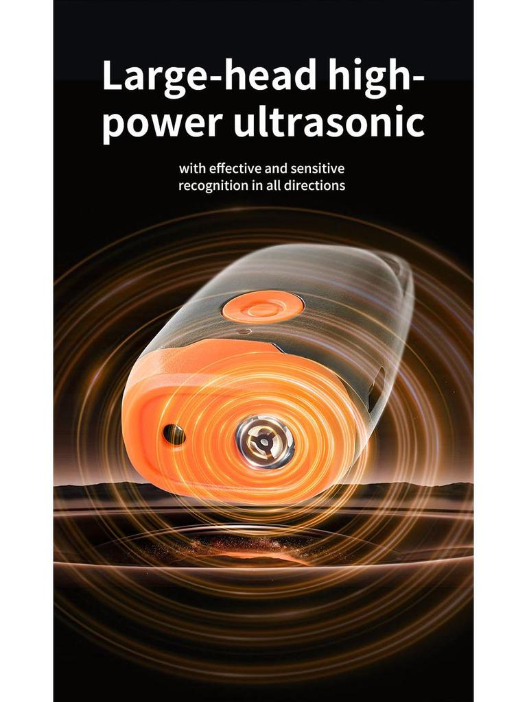 Портативный ультразвуковой отпугиватель и дрессировщик собак - Дальнобойное устройство против лая и средство самообороны