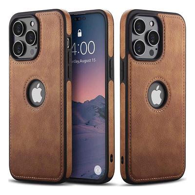 Роскошный деловой винтажный мягкий кожаный чехол для телефона для IPhone 15 14 13 12 11 Pro Max Mini X XS XR 7 8 Plus Samsung S22 S23 Противоударный защитный чехол